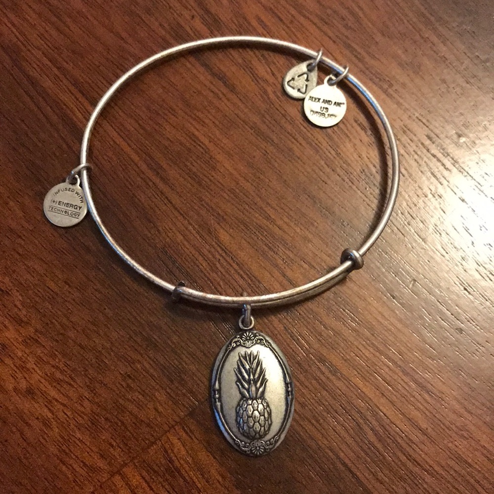 Alex and Ani Pineapple Bracelet